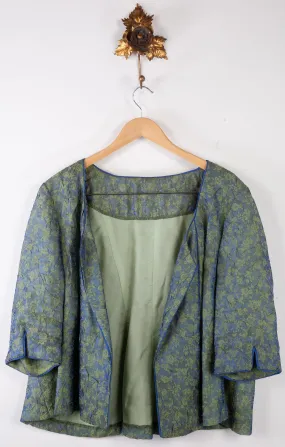 Wonderful Edge to Edge Vintage Green Jacket (O/S)