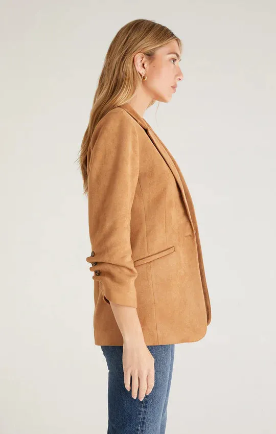 Z Supply Sandelle Faux Suede Blazer